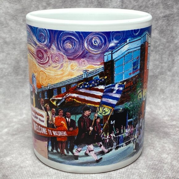 Walgreen Drugstore 3,0000th Commemorative Coffee Mug Chicago 2000 12oz - Picture 3 of 13
